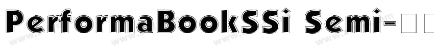 PerformaBookSSi Semi字体转换